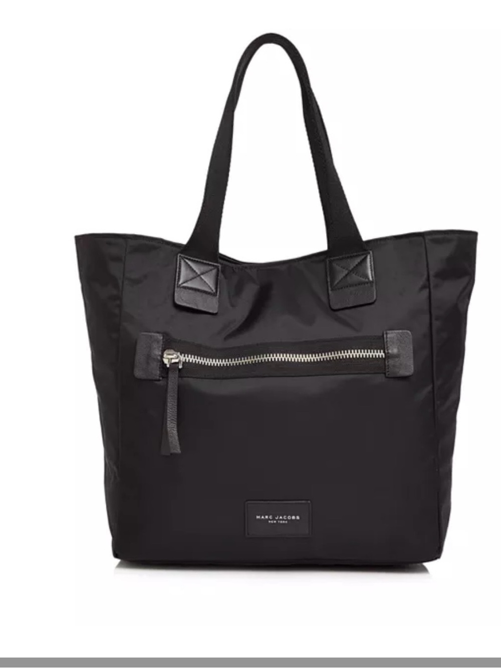 Marc Jacobs Black Nylon Biker Tote Bag